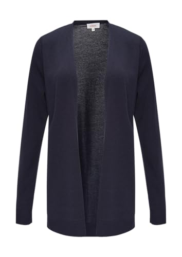 s.Oliver Cardigan aus Viskose-Baumwollmix Navy 42 s.Oliver Cardigan aus Viskose-Baumwollmix Navy 42