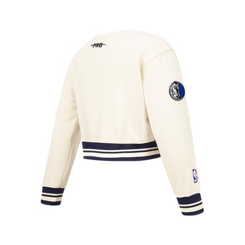 Image of Pro Standard Big Girls NBA Retro Classics Fleece Crewneck Sweatshirt