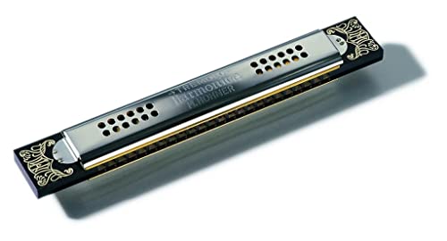 Hohner Surrogate Harp B-Major For Cross Turner, 48 Reeds – Harmonica Tremolo - Les Beatles, Paul McCartney, John Lennon, RIngo Starr, George Harrison Hohner Surrogate Harp B-Major For Cross Turner, 48 Reeds - Harmonica Tremolo