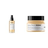 L'Oréal Professionnel Paris Absolut Repair Oil & Golden Mask Set - Protein Treatment For Dry & Damaged Hair, Repairs Damage & Provides Shine