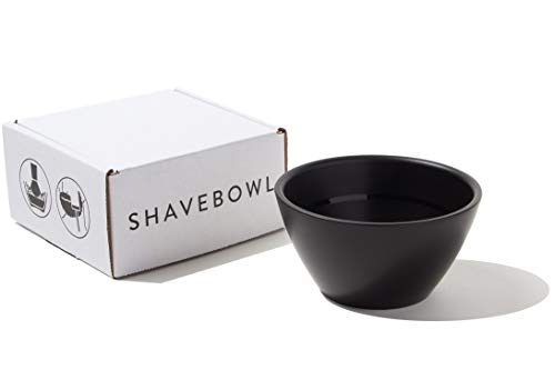 Shaving Bowl/Shaving Cup by SHAVEBOWL (Made in USA) - Matte Black