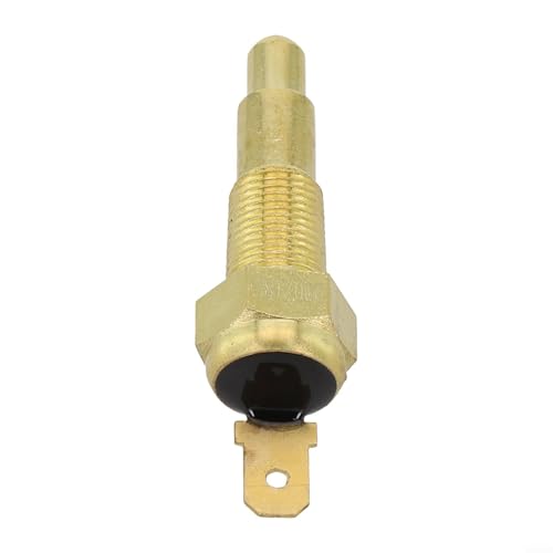 URPIZY Interruptor de sensor térmico para ventilador de radiador, rosca NPT de 1/8', temperatura de encendido 210 °C/temperatura de apagado 145 °C, para aplicaciones automotrices (200-185 1/8)