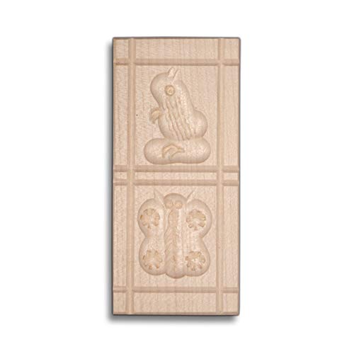 Hofmeister Holzwaren uitsteekvorm van hout met motief (2 afbeeldingen
