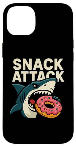 Snack Attack Shark ʔHו [AOtBbN X}zP[X iPhone 14 Plus p