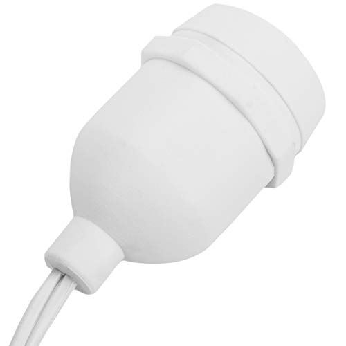 PrimeMatik GI09-VCES Lichterkette mit 20 Lampen mit Fassung E27 außen IP64 Elektrisches Kabel 20 m ausziehbar Weiß (GI09)