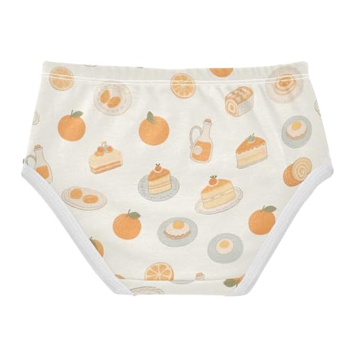 Girls' Underwear Orange Juice Toddle Brief Panties 2-8 Years 203007322