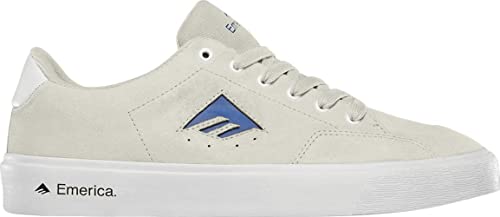 Emerica Men's Temple Shoes,9,White/Blue