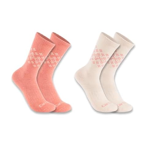 Carhartt Women's Midweight Fairisle Crew Socks Cover