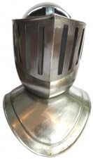 NauticalMart Vintage Nautical Armour Venue European Knight Helmet Embossed Metallic