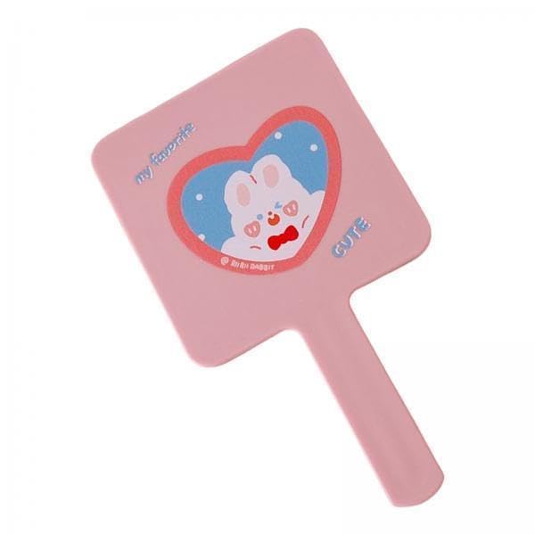Bnf® 2xCompact Handheld Mirror Single Sided Square Gift for Women Girls Pink Health & Beauty Makeup Makeup Tools & Accessories Makeup Mirrors-image-49