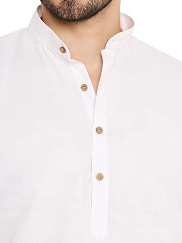 Image of Maharaja Magic Cotton Kurta Pyjama Set for Men