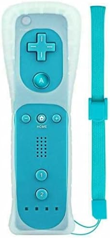 Wireless Bluetooth Joystick Remote Controller Remote Controller for Nintend Wii/Wii U Remote Sync Gamepad Without Motion Plus Straight (Blue)