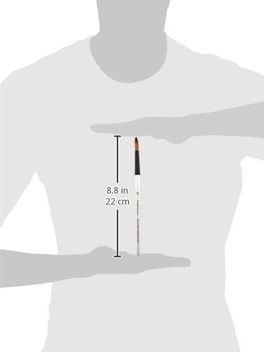 Daler-Rowney Simply Simmons Paintbrush, Size 10, White (Pack of 3) image 4