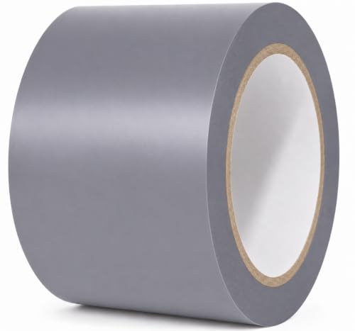Image of GGR Supplies CVT-536 Gray Vinyl Floor Marking Tape, 3 x 36 Yards