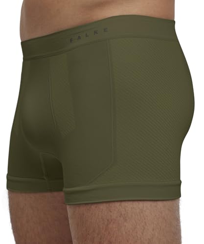 Falke Herren Baselayer-Unterwäsche Warm M Bx Funktionsmaterial schnelltrocknend 1 Stück, Grün Herb 7754, S – Ansicht 3
