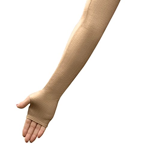 Anita Care Womens Lymph O Fit Lymph Support Arm Sleeve, 5, Skin