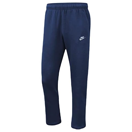 Nike Herr M NSW Club byxa Oh Bb sweatpants, Midnatt marinblå/midnatt marinblå/vit, L