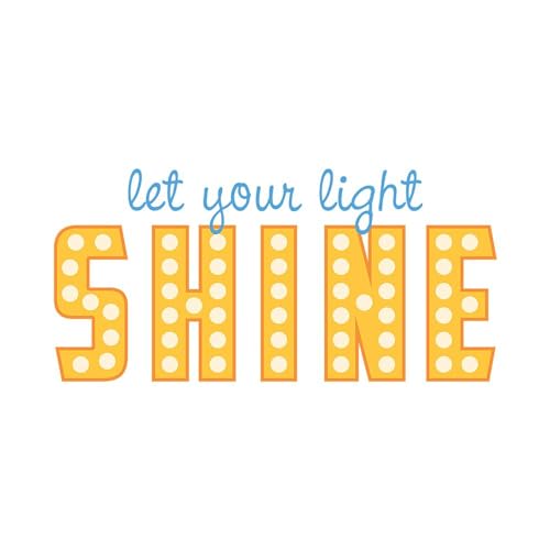 Taza de cerámica 11 oz Let Your Light Shine Café miniatura 3