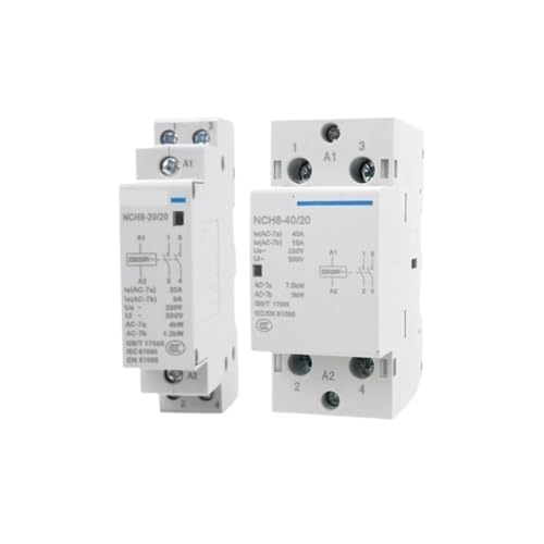 Contacteur AC domestique NCH8-63A silencieux 2NC pour optimiser le chauffage résidentiel
