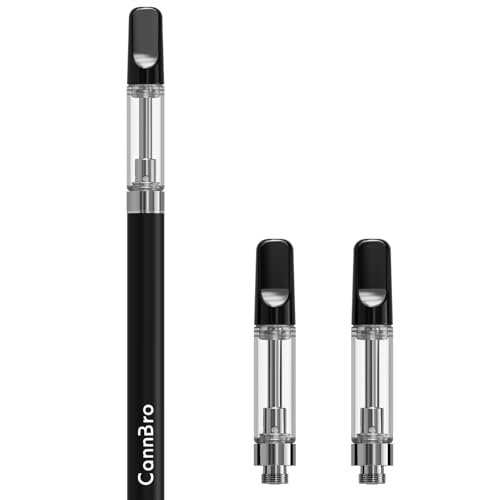 CannBro 510 Starter Kit – Komplettset für CBD Öle – inkl. 510 Akku & 2× 1,0 ml Kartuschen | Type-C | Zugaktivierung | Schwarz CannBro 510 Starter Kit – Komplettset für CBD Öle – inkl. 510 Akku & 2× 1,0 ml Kartuschen | Type-C | Zugaktivierung | Schwarz
