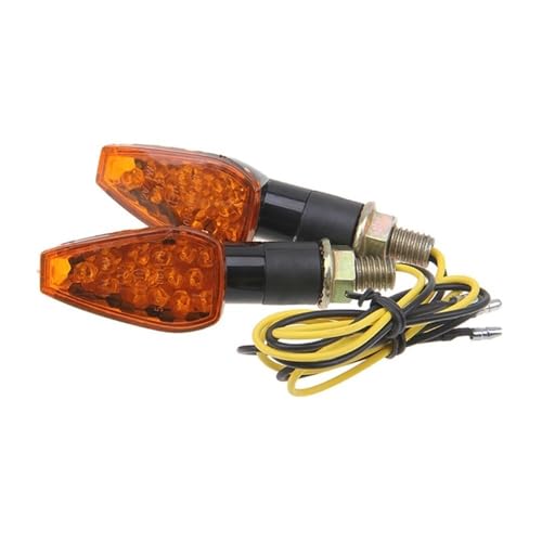 Clignotant moto ambre universel 12V pour remplacer un feu cassé rapidement