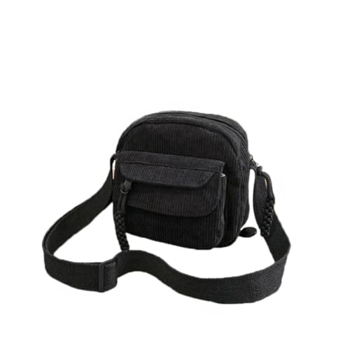 Image of Women's Crossbody Bag Cute Corduroy Shoulder Bag Fashion Aesthetic Small Wallet Bag Adjustable Strap