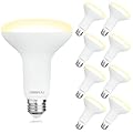 DEGNJU 8 Pack BR30 LED Bulb, Dimmable Indoor Flood Lights 7W Equivalent 65W 2700K Soft White, CRI80, 650 LM, E26 Base, 15000 Lifetime Hours, Interior Energy Saving Recessed Light Bulb, Flicker-Free