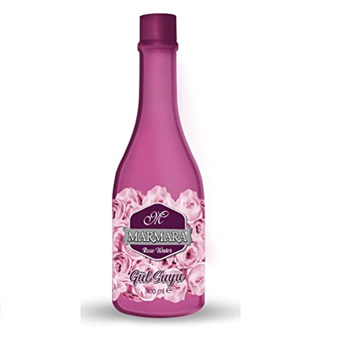 Tónico facial de agua de rosas MARMARA 400 ml — tónico facial hidratante para limpieza facial | cuidado facial | gül-suyu | tónico facial, rosa