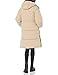 Amazon Essentials Women's Oversized Long Puffer Jacket (Available in Plus Size), Tan, X-Large