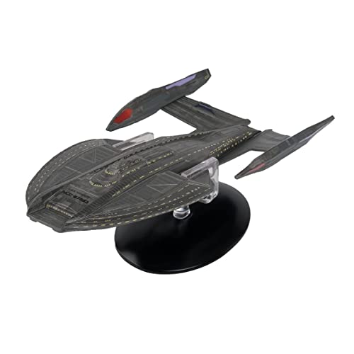 Eaglemoss Collections USS Varian Fry Die-Cast Star Trek Starship Replica Model, Black, Plastic, Science Fiction, Tabletop