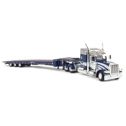 Camión Peterbilt 389 con remolque Talbert 5553T 1/64 miniatura 2