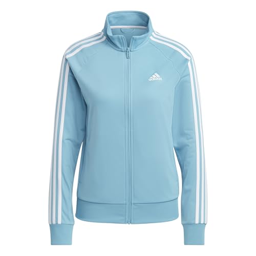 Image of adidas Women's Essentials Warm-Up Slim 3-Stripes Track Jacket