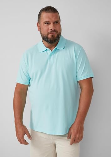 Polo s.Oliver transpirable de algodón suave con cuello acanalado 3