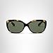 Ray-Ban Womens RB4101 Jackie Ohh Butterfly Sunglasses, Light Havana/Dark Green, 58 mm