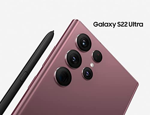 Samsung Galaxy S22 Ultra 5G 512GB 12GB RAM Unlocked - Burgundy by Samsung - Image 5