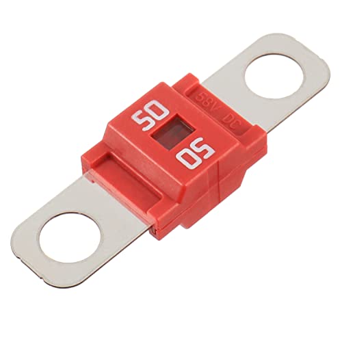 BOJACK AMI/Midi Fuse 50A High Current Fuse for Cars Trucks, Construction Vehicles, Buses, Caravans (Pack of 5) - Image 2
