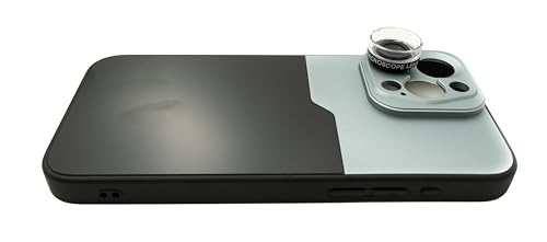Super Macro Lente 30x 37mm SYSTEM-S con funda de microscopio para iPhone 15 Pro Max 3