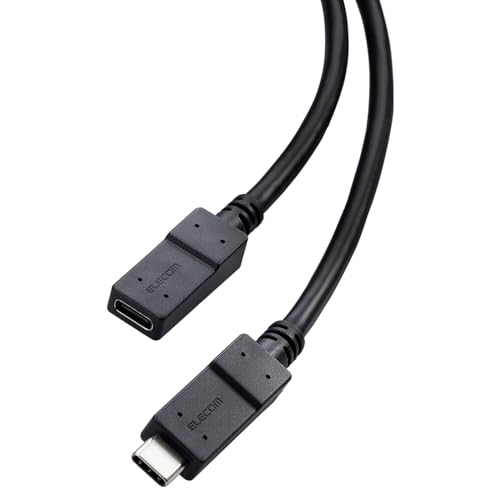 エレコム USB Type C 延長ケーブル 0.5m USB3.2