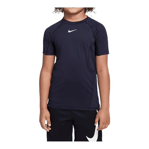 Nike Dri-FIT Pro Little Kids' Short Sleeve Top (86M786-023, Black)