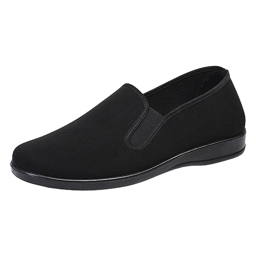 Men Fashion Round Toe Soft Bottom Lightweight Work Shoes Breathable Comfortable Flat Bottom Casual Formal Shoes for Men