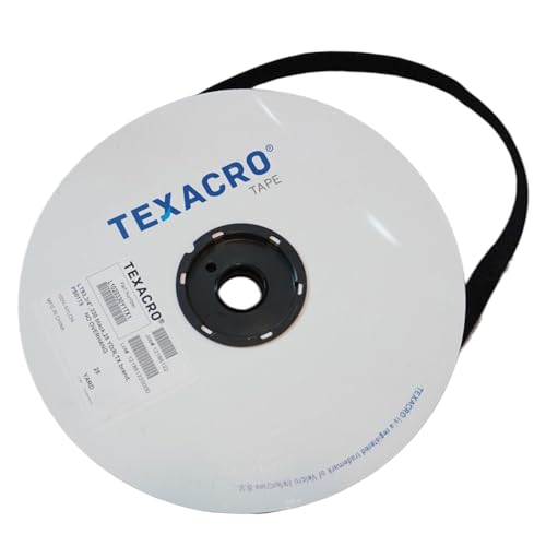Image of TEXACRO Velcro Brand Essential Loop 71 /BLK07525 70 /71 Adhesive-Backed Loop-Side Only: 3 /4 inch x 75 ft., Black