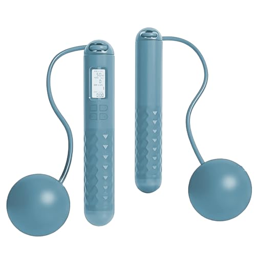 Jump Cordless - Exercise Skip with Automatic Counter Ball, Weighted Skipping for Home, Gym, Fitness, Indoor, Outdoor, Cardio, Tr
