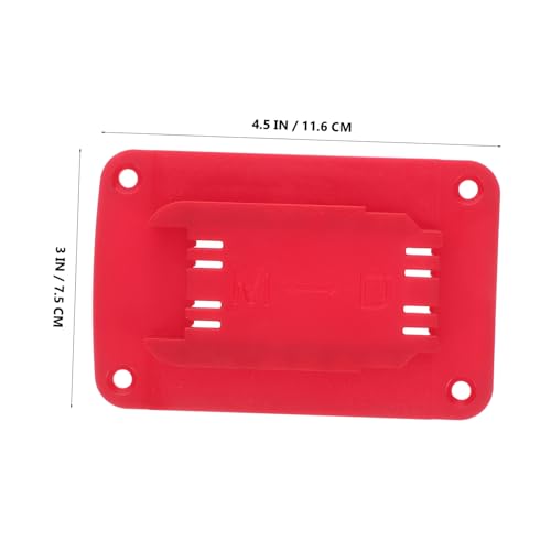 Base para soporte de batería y soportes de almacenamiento en pared de herramientas 3