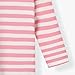 Girls Long Sleeve Striped Shirts Casual Turtle Neck T-Shirts Cute Soft Layering Basic Tees Undershirts Fashion Tops Pink