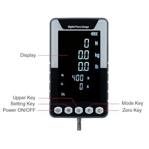 Testeur push-pull DF-200N et dynamomètre numérique de précision LCD - 3