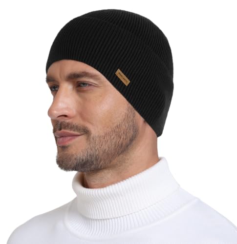 Wmcaps Cuffed Beanie Knit Hat for Men Women, Warm Winter Stocking Skull Cap