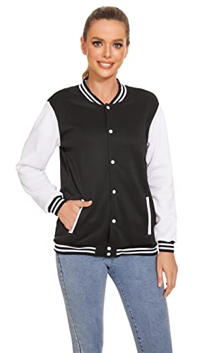Image of Yuji Itadori Women Varsity Jacket Baseball Lightweight Outwear Fleece Coat Button Down Clothes