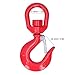 1pcs Crane Hook Grab Safety Alloy Steel Rotation Container Industrial Supplies Lifting 1T