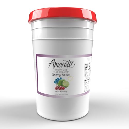 image for Amoretti - Cherry Lime Blue Raspberry Beverage Infusion Drink Mix & Wa