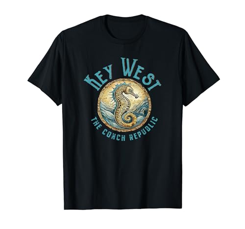 Motif hippocampe Key West Florida T-Shirt